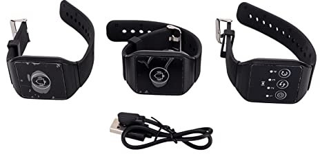 Drahtlose Multifunktions-Pager-Armbanduhr für Restaurant-Paging-System, IPX7 Wasserdicht, 433,92 MHz (2 für 1)
