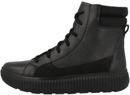 Geox D Graisy C, Stivale alla Caviglia Donna, Nero, 37 EU