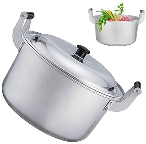 Soup Pot Stock Pot Household Stockpot Multi-Functional Pot Pasta Pot Covered Sauce Pots Nonstick Stock Aluminum Stockpot Thicken Pot Non Stick Cooking Pot Small Steamer Steam Pot