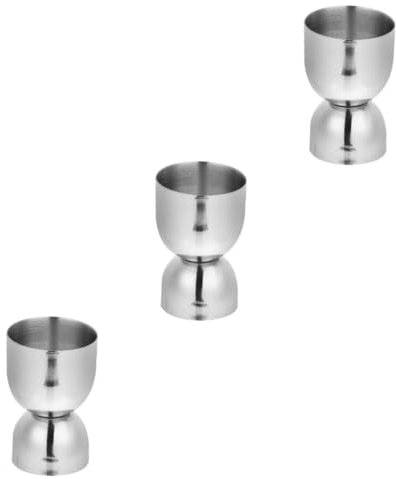 MAGICLULU Lot De 3 Verres Doseurs À Cocktail Pour Robustes Et Précis Pour Barmans À Domicile
