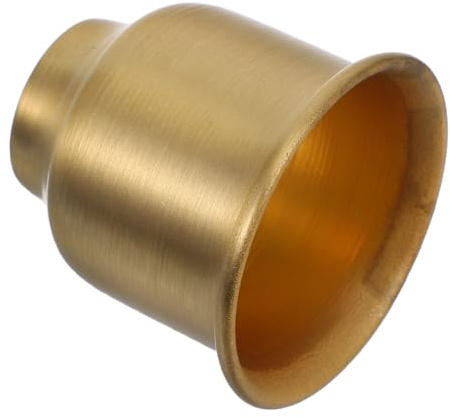 IWOWHERO Candle Lamp Cup Rolled Edge Decorative Candle Light Holder for Versatile Home Decor Construction and Lamp Shades