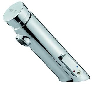 Série 45 mitigeur de lavabo temporisé avec commande par bouton-poussoir - Idral