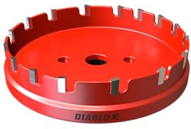 Diablo Steel Demon Hartmetallzähne Lochschneider – 7,6–1,3 cm Durchmesser | Ideal zum Bohren von Löchern in Metall – passt mit Snap-Lock Plus Dornsystem, werkzeugloser Steckauswurf – DHS3500CF
