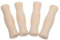Garneck 4 Pezzi Di Ricambio Per Maniglie Per Barbecue: Manici in Legno Per Utensili Da Griglia - Impugnatura Ergonomica Di Ricambio Per Grigliate E Cottura All'aperto
