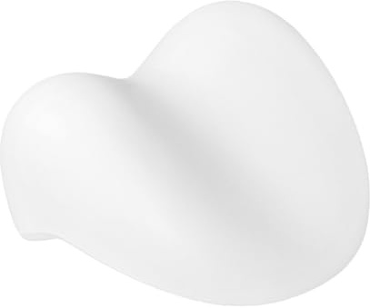 Healeved Oreiller De Bain Cœur en Mousse Polyuréthane Ventouses, Coussin Étanche De Luxe pour Détente Spa Et Salle De Bain, Support Nuque Ergonomique pour Relaxer