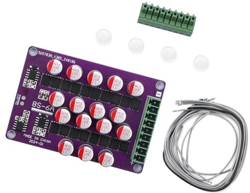 Hkfgdjdl 8S Akku Aktiver Ausgleichsstrom Balancing Energy Transfer Board Zubehör Batteriekapazitätsmodul