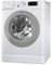 Indesit BWE 101484X WSSS IT Libera installazione Carica frontale 10kg 1400Giri/min A+++ Bianco lavatrice