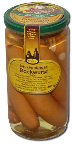 Bockwurst im Glas - Fleischerei Robert Kriewitz | 400g