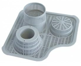 ARA RICAMBI HO.RE.CA | COD: 487663 | Filtro Vasca Compatibile con COMENDA, COOKMAX, HOONVED, ROSINOX Lavabicchieri/Lavatazze