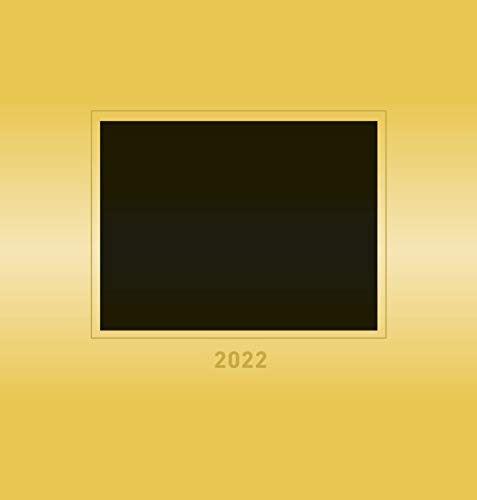 Foto-Bastelkalender Gold 2022 - Do it yourself calendar 21x22 cm - datiert - Kreativkalender - Foto-Kalender - Alpha Edition
