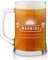 Maverton Chope à Bière Gravée - Contenance : 50 cl – Verre à Bière Personnalisé avec Anse - Souvenir pour les Amateurs de Bières – Cadeau Anniversaire Homme - Idee Cadeau Homme - relaxation