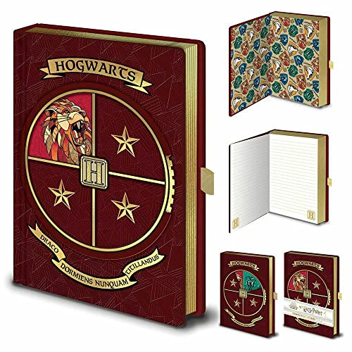 HARRY POTTER Maisons Notizbücher Carnet von Notes Premium Choix
