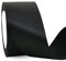 TONIFUL breites schwarzes Satinband, 5,1 cm x 22,8 m, solides Stoffband, Rolle für Valentinstag, Basteln, Stuhlschärpe, Geschenkverpackung