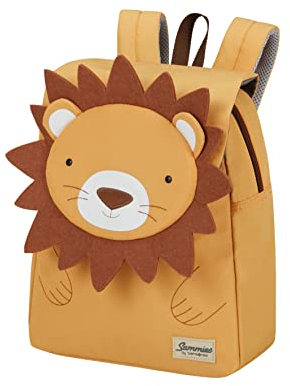 Samsonite Happy Sammies Eco - Kinderrucksack S+, 35.5 cm, 11 L, Gelb (Lion Lester)
