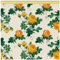 DreamRoots Segeltuch Wasserdicht - Polsterstoff Meterware 160 cm breit - Wasserabweisender Stoff 220 g/m2 600D - Markisenstoff Wasserdicht Meterware Yellow Roses Laufmeter