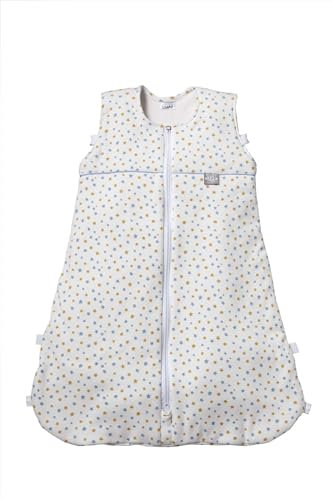 ARO Artländer Babyschlafsack Climarelle & Windel Blaubaer | Winterschlafsack ohne Ärmel | Kinderschlafsack | Sommerschlafsack atmungsaktiv | Ganzjahresschlafsack längenverstellbar