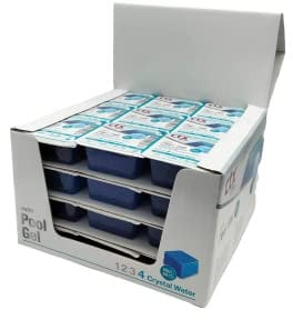 RASMACOR | Caja Completa (36 Unidades) Floculante Gel monodosis | Limpiador y clarificador de Agua para Piscinas| Transparencia Total del Agua |