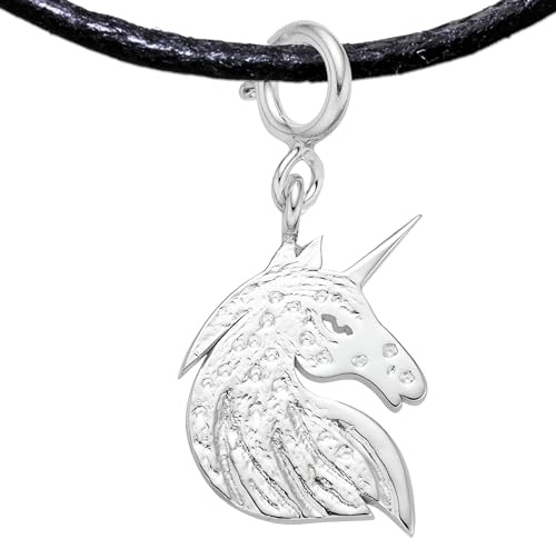 Handgefertigter Symbol Anhänger 925 Sterling Silber - Vergoldet/Platiniert | Ankh, Triskele, Peace, Herz, Doppelherz, Pentagramm, Polyamory, Keltischer Liebesknoten, Katze, Schleife, Lambda, Einhorn