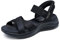 Skechers Damen Ultra Flex 3.0-Never Netter Hands Free Slip-ins Sandale, Schwarz/Schwarz, 41 EU