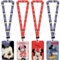 NTEVXZ 4pcs Mouse Lanyard avec Porte Badges,Mouse Lanyard, Porte Badge Carte avec Cordon Courroie de Cou de Lanière Pour École Carte d'Identité, Bureau, Carte de Bus