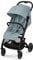 Cybex Gold Kinderwagen Beezy mit One-Pull Harness, Ab Geburt bis ca. 4 Jahre (max. 22 kg), Kompakt und ergonomisch, Stormy Blue (Hellblau mit schwarzem Rahmen)