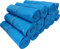 Bolsas de Basura Azules XXL Capacidad 240L – Pack de 15 Rollos (150 Unidades) – Resistentes, Antigoteo y Ecológicas – 115 x 150 cm