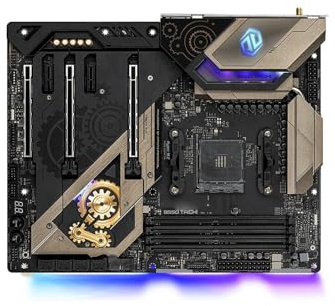 Processore Scheda Madre Fit For ASRock B550 Taichi Supporta Ryzen 5 5600G R9 5950X 5900X R7 5700X3D 5800X3D CPU AM4 4xDDR4 M.2 PCIe 4.0 HDMI ATX