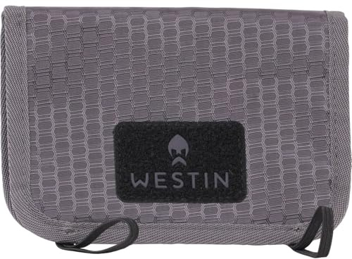 Westin W4 Wallet Roll Os Titanium Black - Fishing Bag, Artificial Bait Bag, Wallet, Bag for Artificial Bait, Bait Box