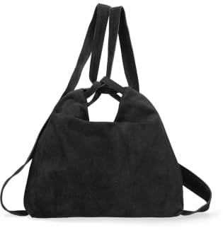 Gave Lux Schultertasche umwandelbar in einen Damenrucksack aus echtem Leder Made in Italy 37 x 37 x 9 cm GLX228105423FBG