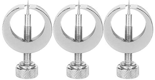 Culnflun Manometer-Nadelpflücker, Manometer-Indikator-Nadel-Ausziehwerkzeug, Ganzmetall-Design, Edelstahl, für die Wartung von Wasserzähler-Zifferblättern, 3er-Set