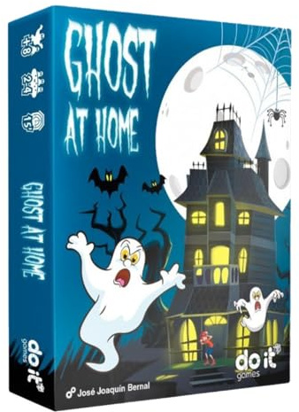 Ghost at Home, Juego de Mesa, A Partir de 8 Años, De 2 a 4 Jugadores