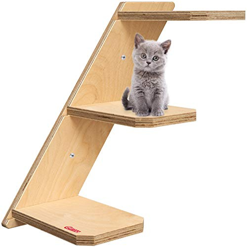 Elmato 13031 Katzenstufentreppe mit 3 Sprossen (rechts)