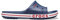 Crocs Unisex Slide, Bayaband Slide, Navy/Pepper, 10 UK Men/ 11 UK Women