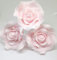 Sugar Roses - Sugar Paste Flowers Cake Decoration Topper 2 1/2 x 3 (pink)