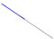 YMBERSA Palo Aluminio reforzado 1.40 mt. para fregona/escoba. Galga 0.75mm. Azul. Pack 12 unidades