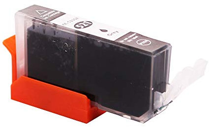 Alternativ Druckerpatrone für Canon 521 CLI-521 Grau für Pixma IP-3600 IP-4600 IP-4600X IP-4700 MP-540 MP-550 MP-560 MP-620 MP-630 MP-640 MP-640R MP-980 MP-990 MX860 MX870 von ABC