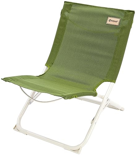 Outwell Vineyard Faltstuhl, Garten, Schwarz, Stahl, Polyester, Klappbar, Camping
