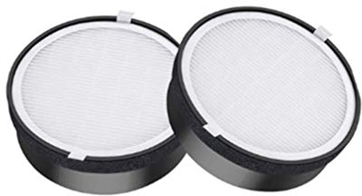 YanBan 2 Pezzi di Ricambio Filtro Hepa per Levoit Purificatore Aria Levoit LV-H132 LV-H132-RF, Parti di Filtro Carbonio Attivato Parte Purificatore Aria Pulizia