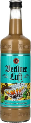Berliner Luft Kalter Kaffee | Kultiger Pfefferminzlikör mit Kaffee-Geschmack | Minze & Kaffee | Vegan & glutenfrei | Made in Berlin | 15% Vol. | 0,7 L
