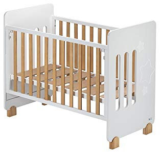 Interbaby CUNA15 - Cuna Star Nature, unisex, Blanco