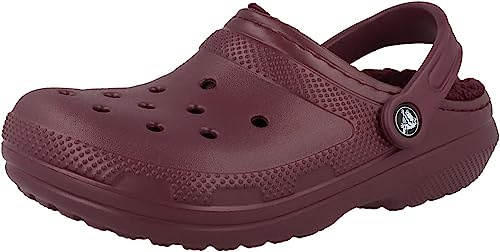 Crocs Unisex Classic Lined Clog, Garnet(Rot), 39/40 EU