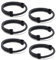TempBeau Segeltau Armband Surferarmband Männer Paracord 6Pcs Grau Surfer Armbänder für Herren und Damen Geflochtenes Surferarmband