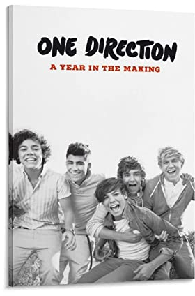 Leinwand Bilder One Direction Pop Band Up All Night Album Canvas Wall Art Wohnzimmer Poster Schlafzimmer 60x90cm Kein Rahmen