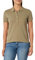 GANT Damen Slim Sheild Cap Sleeve Pique Polo, Dried Clay, M