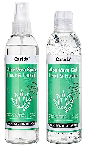 Aloe Vera Gel+aloe Vera Spray Set 2X200 ml
