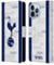 Head Case Designs Officially Licensed Tottenham Hotspur F.C. White 2023/24 Badge Leather Wallet Case Compatible With Apple iPhone 13 Pro Max