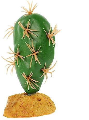 Housoutil Lebensraum für Reptilien Glasdekor Ornament Zubehör für Aquarien Kunstpflanzen für Reptilien Pflanzen für Reptilienhabitate Anlage Container Reptilienbecken Terrarium Dekorationen