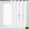 GREATOYAR Cortina Cocina, Cocina Visillo con Bordados, Cortina Cocina Translúcida, Visillo Cocina Ventana, Transparente, Tejido Gasa Fina, 1 Pieza, 100x220cm, Canasta de Frutas