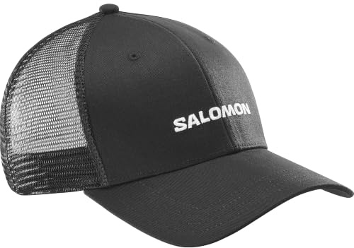 Salomon Logo Trucker Cap - Salomon Graphics, Versatile Wear, Breathable Comfort, Soft Cotton Mesh, Personalized Sun Protection, Everyday Style