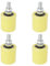Be In Your Mind 4 Pcs 2 Nylon Slide Gate Guide Roller Roller Bearing Guiding Wheel for Electric Doors Sliding Doors Nylon Clamp Wheels Iron Doors with 6201 Bearing